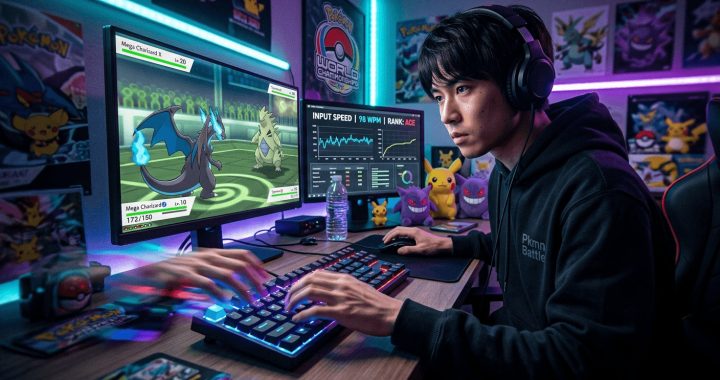 ポケモン対戦プレイヤーが押さえておきたいキーボード入力速度の確認と改善法
